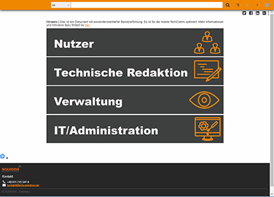 TechCommApp Hilfe 4.0x