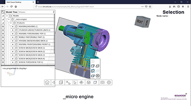 3D PDF und 3D HTML Beispiele